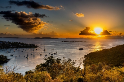 Cruz Bay Overlook on St. John
