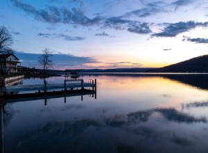 Sunsets over Kueka Lake