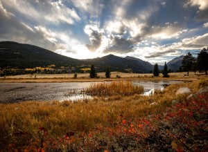 Sheep Lake Sunset