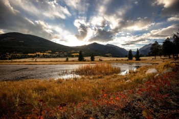 Sheep Lake Sunset