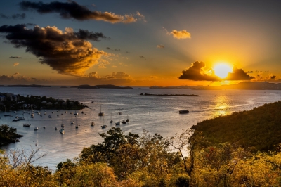 Cruz Bay Overlook on St. John