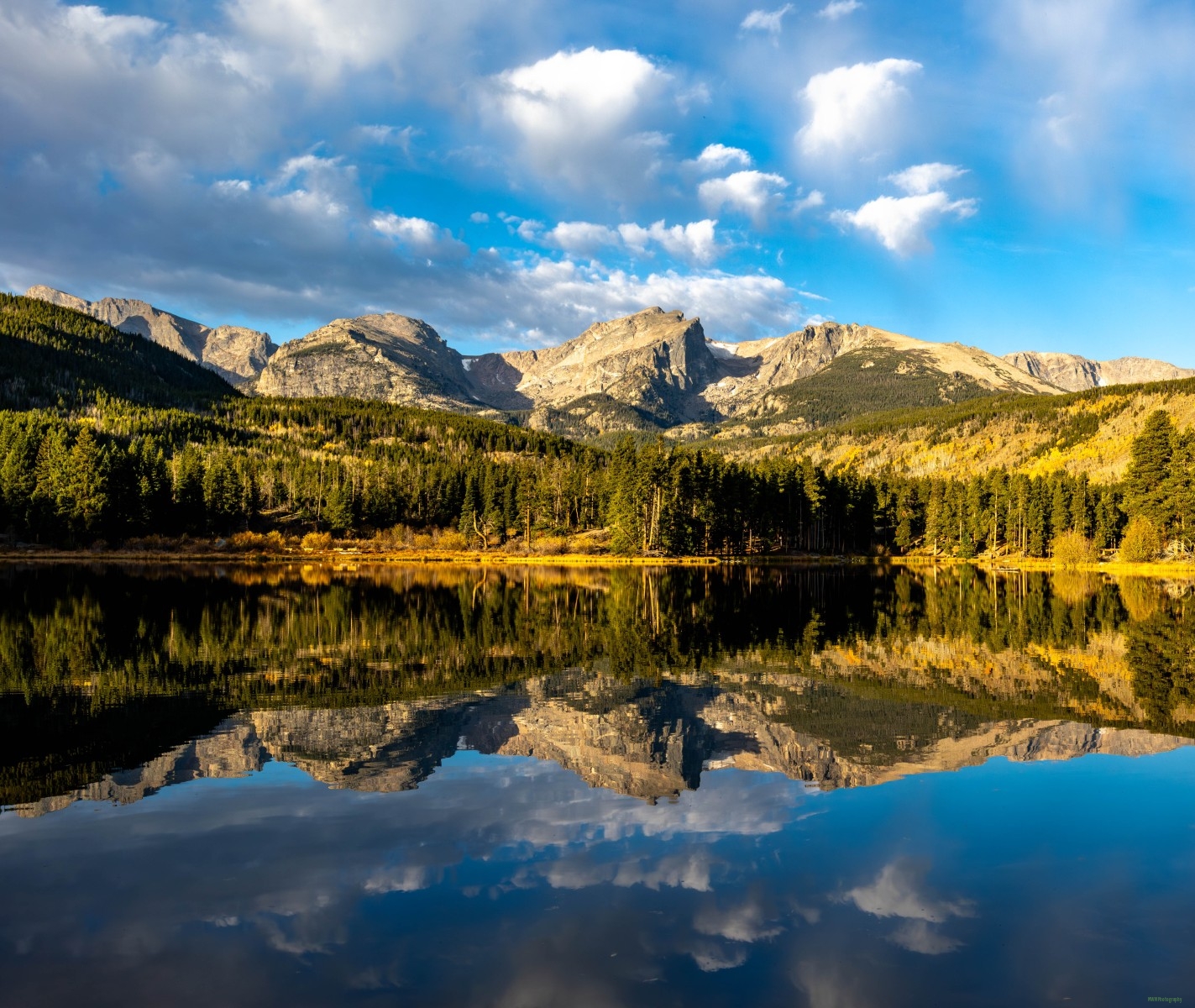 Sprague Lake Sunrise in Rocky Mountain National Park